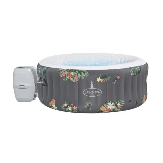 Bestway aruba air jet 3 inflatable jacuzzi, tropical design, 1.70 x 0.66 meters